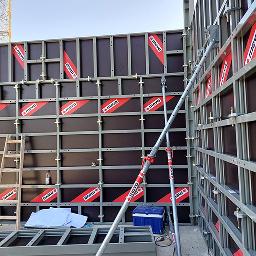 Zsaluzás-ducolás (fal és födémzsaluzás)